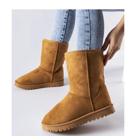 Brown insulated classic snow boots by Ireneo - Solea 1