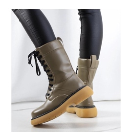 Green bovver boots from Redel - Solea 1