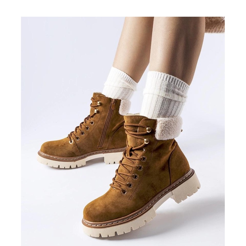 Brown insulated women's winter boots by Bassano - Solea 1