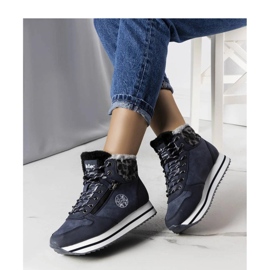 Navy blue boots LCJ-22-31-1450L Lee Cooper 1 Navy blue boots LCJ-22-31-1450L Lee Cooper 1