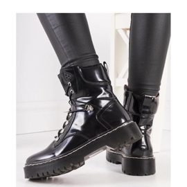 Black Patent Boots 1