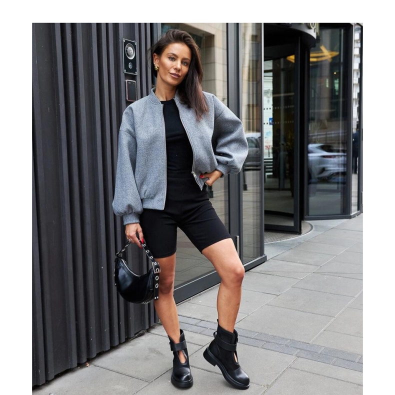 Ladies' black boots 1