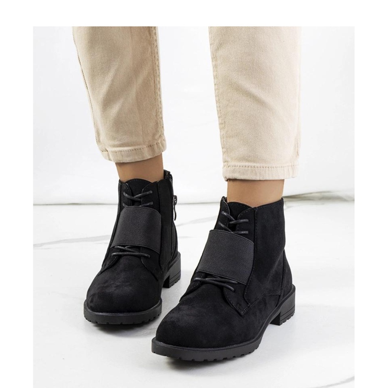 Black Manoella boots - Solea 1