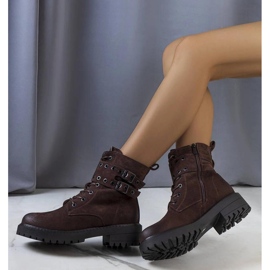 Dark brown hiking boots 1 Dark brown hiking boots 1