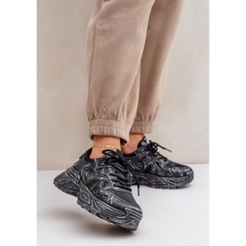 Sports Shoes Wiped Model 8952 Black 1