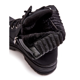 News Women's Leather Insulated Trappers Black 2 News Women's Leather Insulated Trappers Black 2