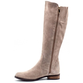 Olivier Fashionable boots Klara beige 4