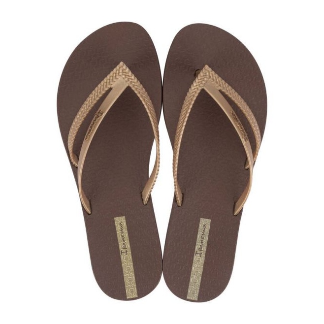 Ipanema Bossa Fem 82067-AQ494 flip-flops golden 1