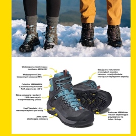 KEEN Revel Iv Mid shoes KE-1023629 grey 2