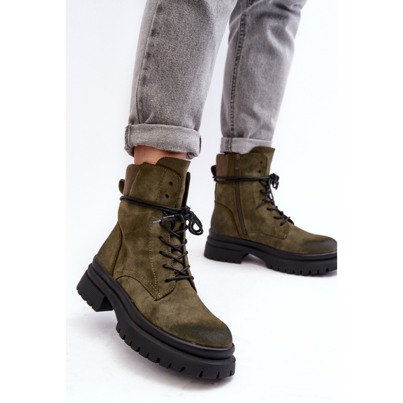 Trappers Model Narelona 6602 Dark Green - Step in style 2