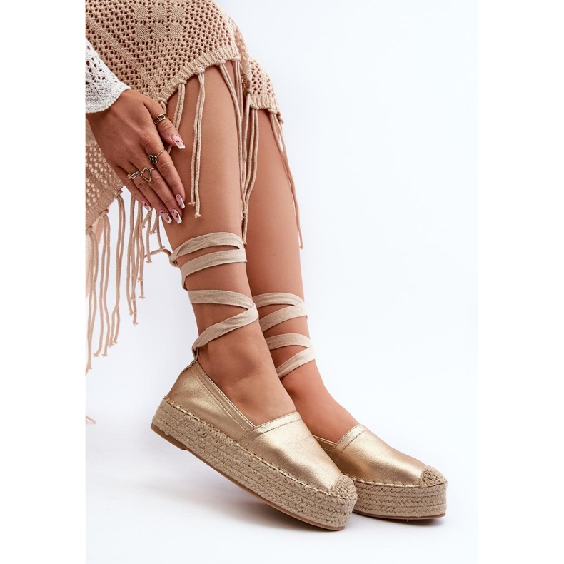 Espadrilles Model Tailesse C-285 Gold - Step in style yellow 2