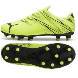 Puma Attacanto FG/AG Jr shoes 107480 07 yellow 1