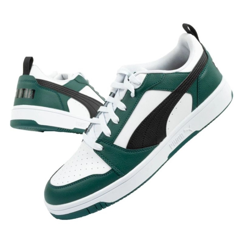 Puma Rebound v6 shoes 392328 34 green 1