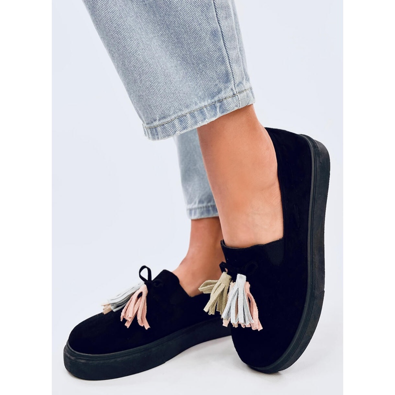 Black tassel loafers 2