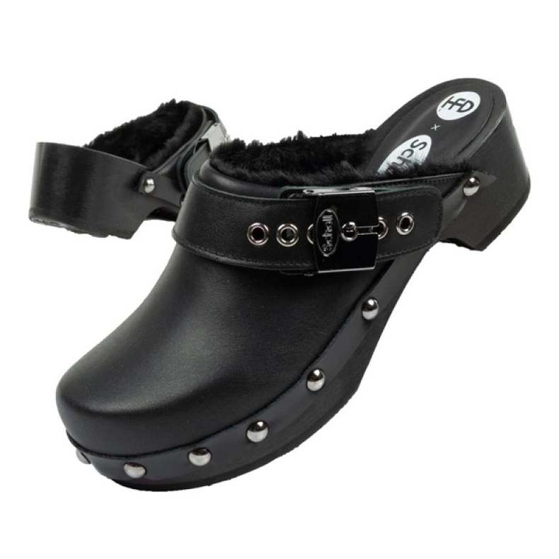 Scholl Iconic F307031004 clogs black 1