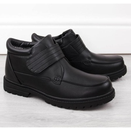 Atletico Man's Style M WS-004 ATC455B insulated shoes black 1