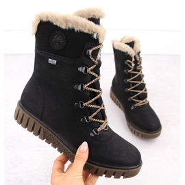 Rieker RKR745 Black Membrane boots 1