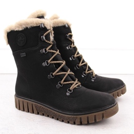 Rieker RKR745 Black Membrane boots 2