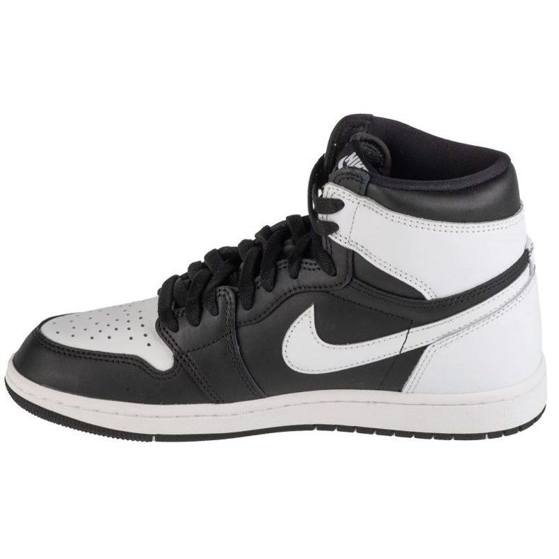 Nike Air Jordan 1 Mid Retro Dz5485-010 Black and White shoes 1