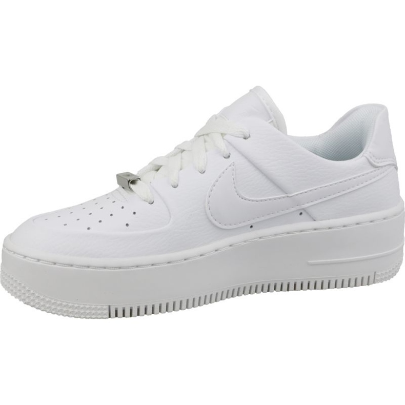 Nike Air Force 1 Sage Low AR5339-100 white leather shoes 1