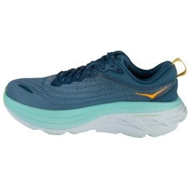 Hoka Bondi 8 running shoes 1123202-RHD blue 1