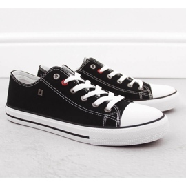 Men's black textile sneakers Big Star NN174300 1