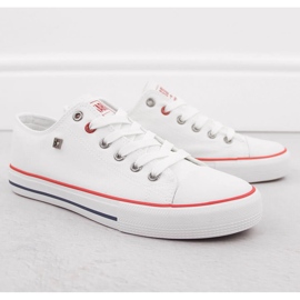 Low-top white textile sneakers Big Star NN274656 1 Low-top white textile sneakers Big Star NN274656 1