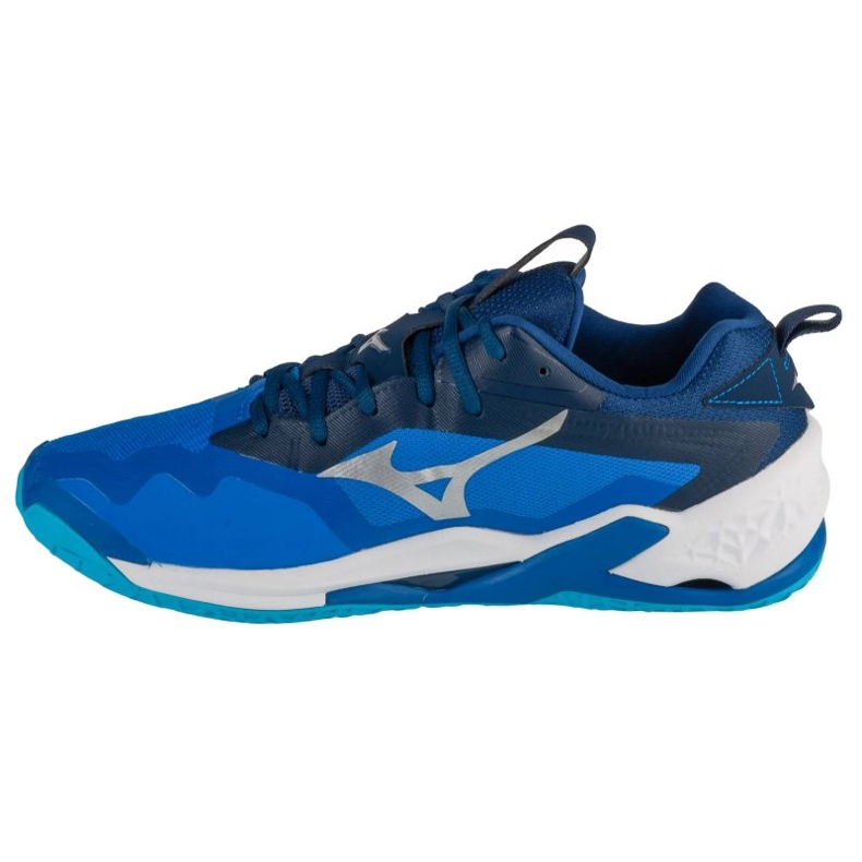 Mizuno Wave Stealth Neo Ii X1GA240001 handball shoes blue 1 Mizuno Wave Stealth Neo Ii X1GA240001 handball shoes blue 1