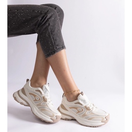 White women's sports sneakers 2 White women's sports sneakers 2