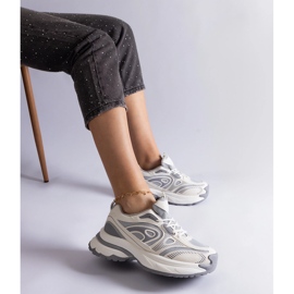 Gray women's sports sneakers grey 2 Gray women's sports sneakers grey 2