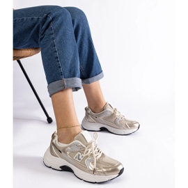 Gold classic sports sneakers golden 1 Gold classic sports sneakers golden 1