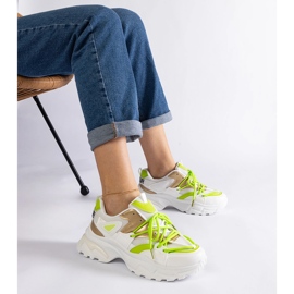 White sports sneakers 1