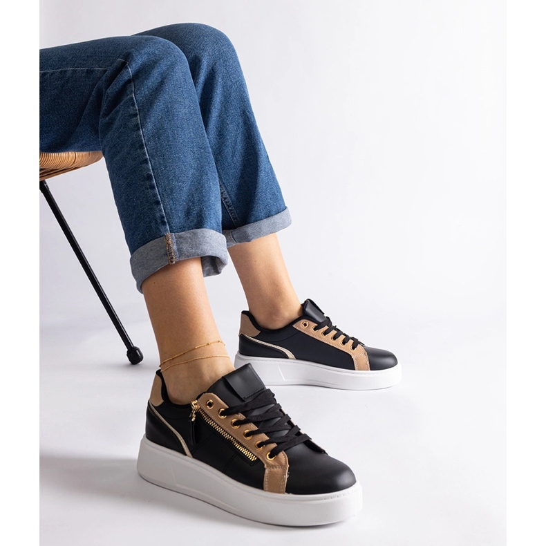 Black women's sports sneakers 1