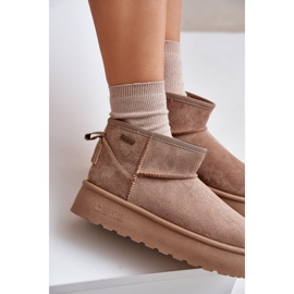 Low Platform Snow Boots Big Star OO274A100 Beige 3
