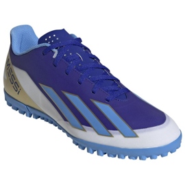 Adidas X Crazyfast Club Messi Tf ID0726 shoes blue 1