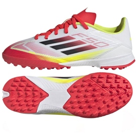 Adidas F50 League Tf IE3753 football shoes white 1 Adidas F50 League Tf IE3753 football shoes white 1