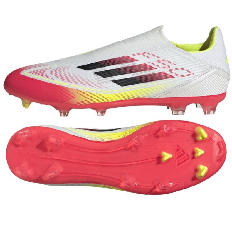 Adidas F50 League ll fg/mg IE1239 football shoes white 1