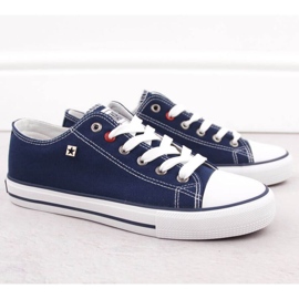 Classic sneakers big star nn274653 navy blue 2
