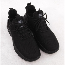 Big Star NN174467 Black sports shoes 2