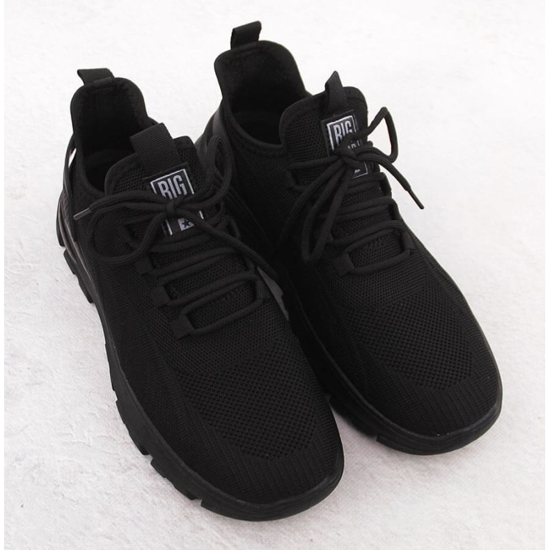 Big Star NN174467 Black sports shoes 2