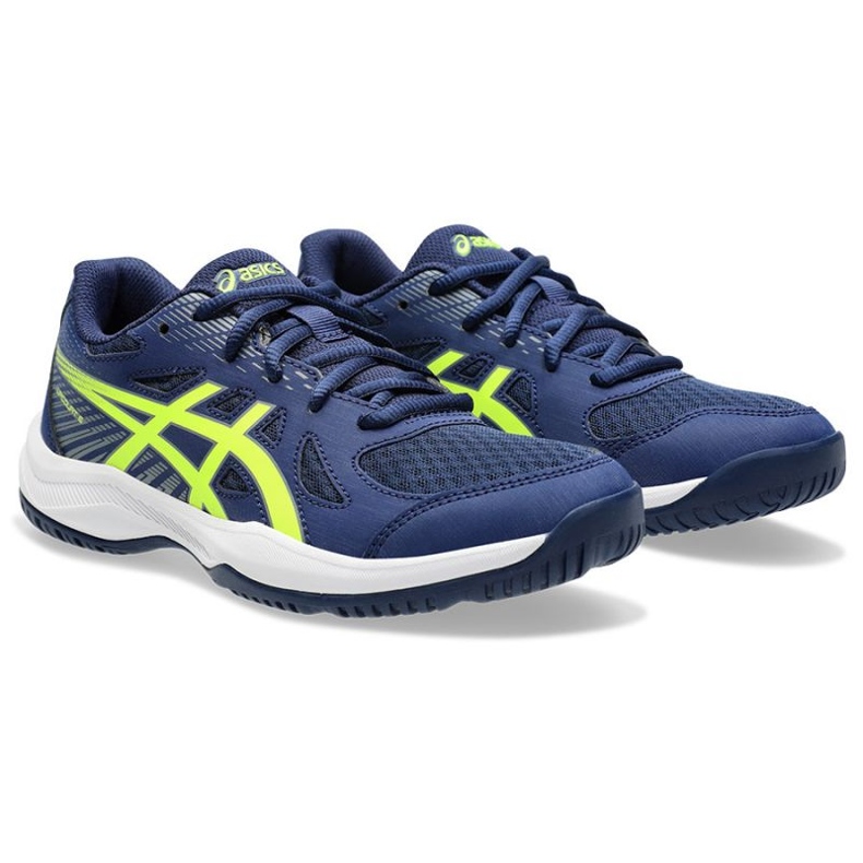 Asics Upcourt 6 Gs 1074A045 400 volleyball shoes blue 2 Asics Upcourt 6 Gs 1074A045 400 volleyball shoes blue 2