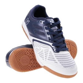 Huari JORDI TEEN HALSKI shoes white and navy blue 1