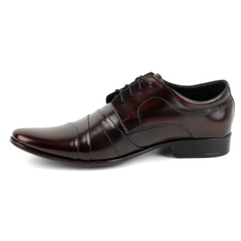 Olivier Men's leather formal shoes 201 burgundy red 1 Olivier Men's leather formal shoes 201 burgundy red 1