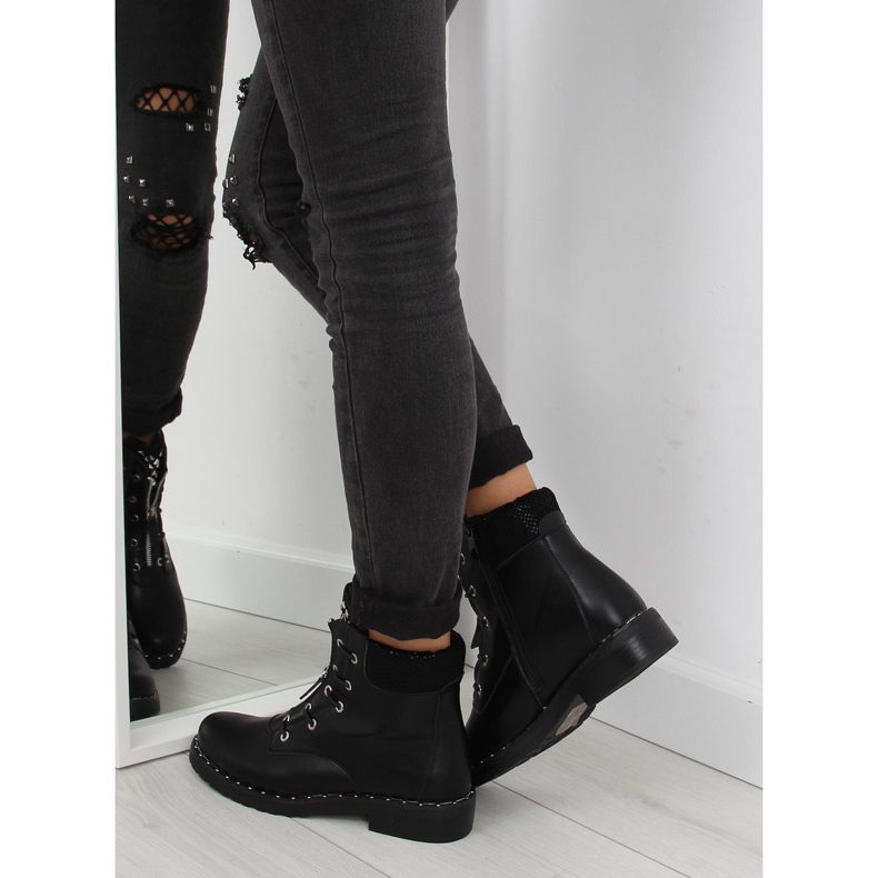 Military black boots BH82-KB black 2 Military black boots BH82-KB black 2