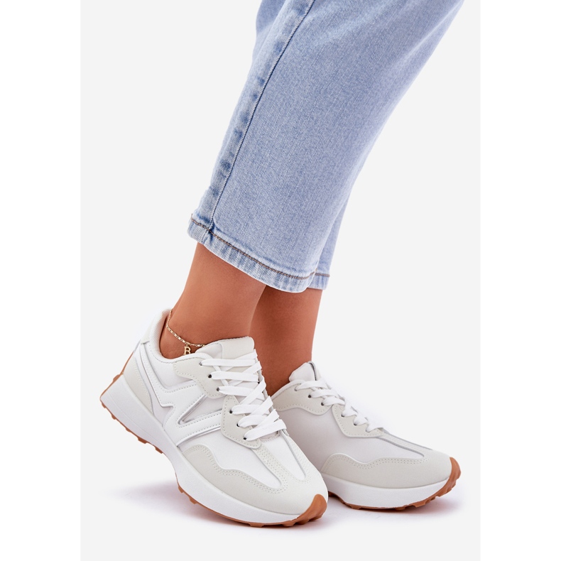 Women's Sneakers Sports Shoes, White 1