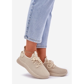 Women's slip -up in beige sports shoes 1 Women's slip -up in beige sports shoes 1