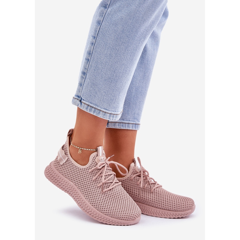 Pink -mesh -in -pink -in -pink sports shoes 1 Pink -mesh -in -pink -in -pink sports shoes 1