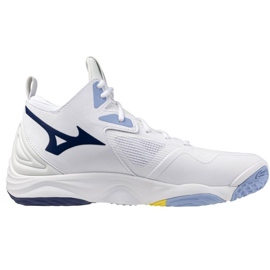 MIZUNO WAVE MOMENTUM 3 MID V1GA231797 white shoes 1
