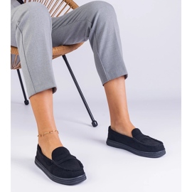 Black women's loafers from Ekozamsz 1