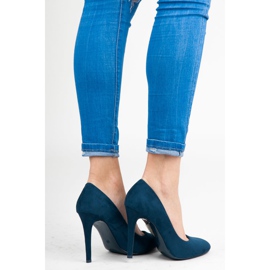 Vinceza Suede heels blue 2 Vinceza Suede heels blue 2